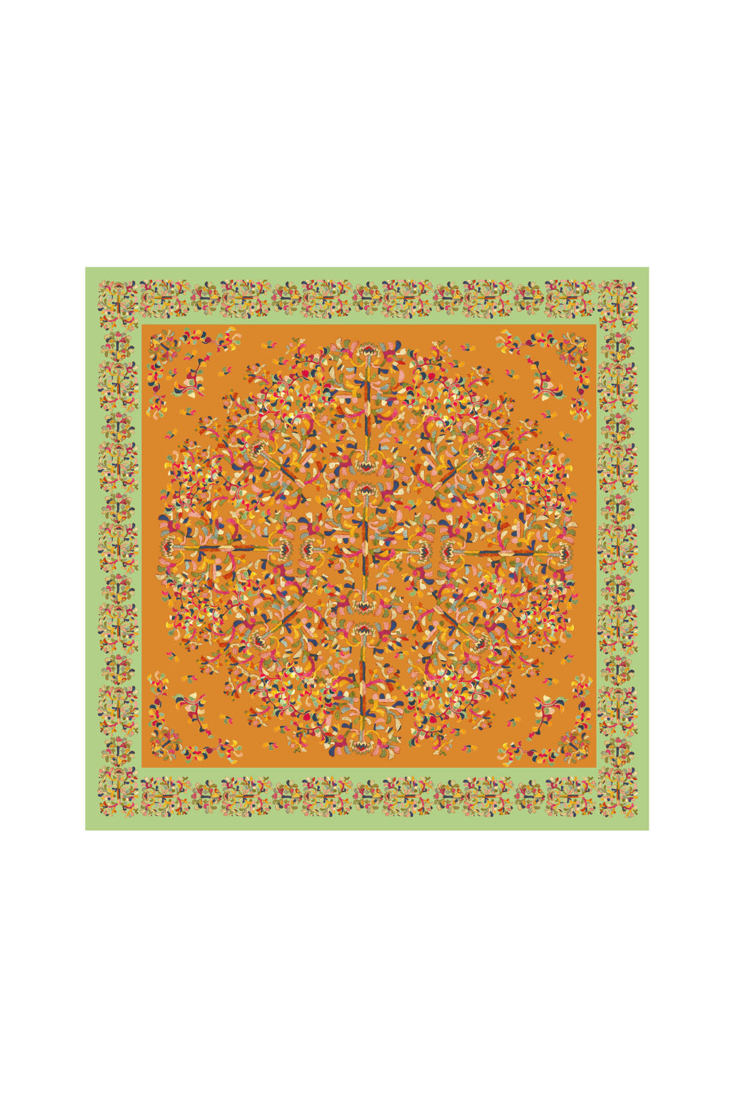 Flower Garden in Chosun Dynasty - Yellow