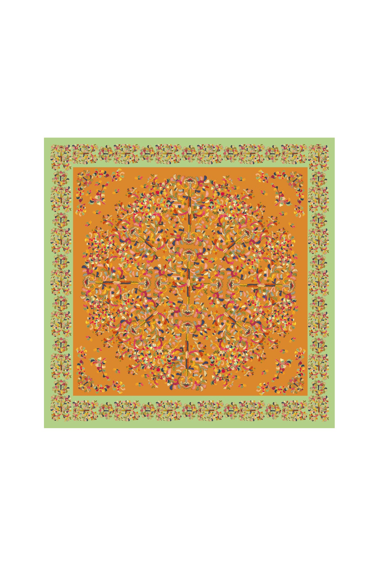 Flower Garden in Chosun Dynasty - Yellow