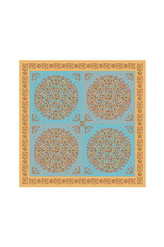 Flower Garden in Chosun Dynasty 90 - Blue