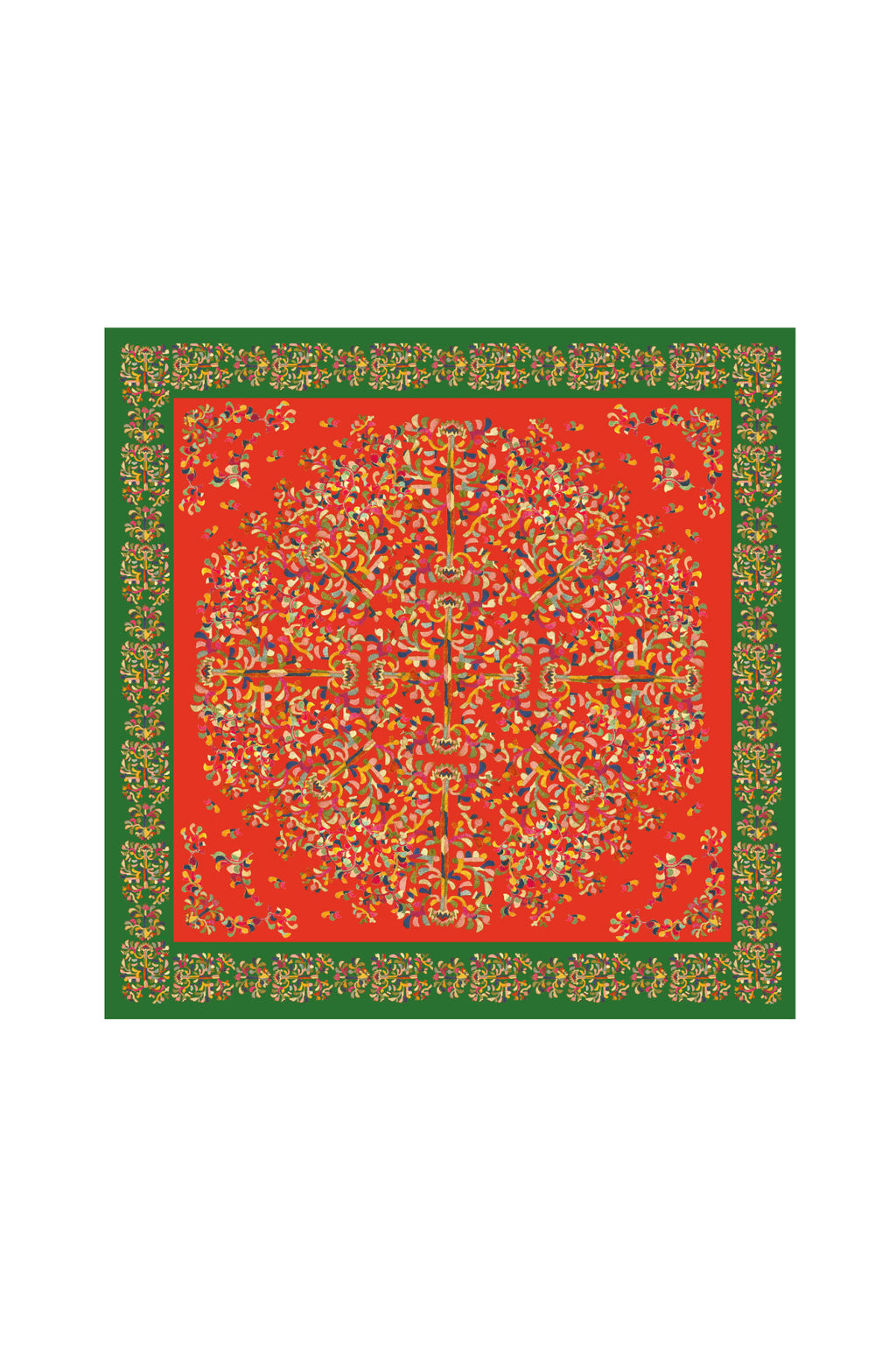 Flower Garden in Chosun Dynasty - Orange