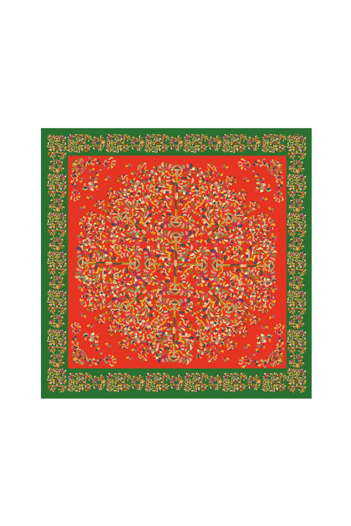 Flower Garden in Chosun Dynasty - Orange