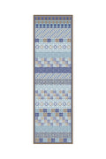 Lattice Door Pattern Mix - Blue