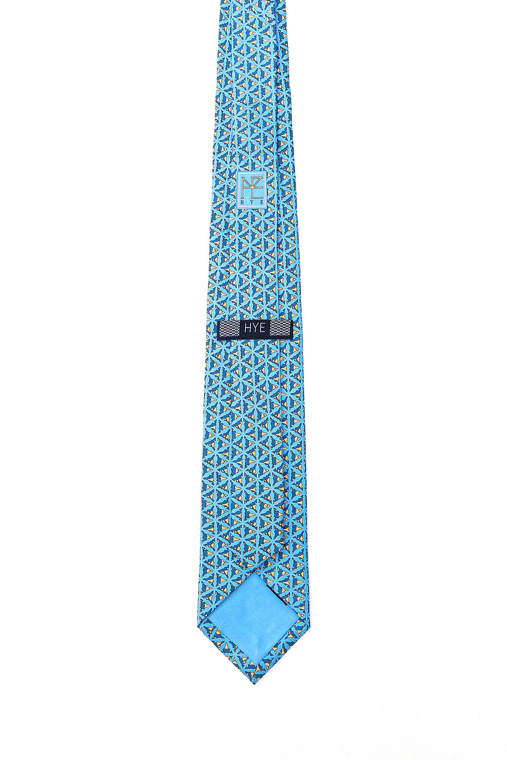 Flower lattice - Navy