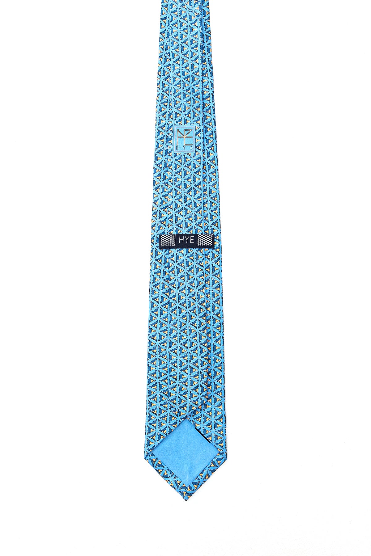 Flower lattice - Navy