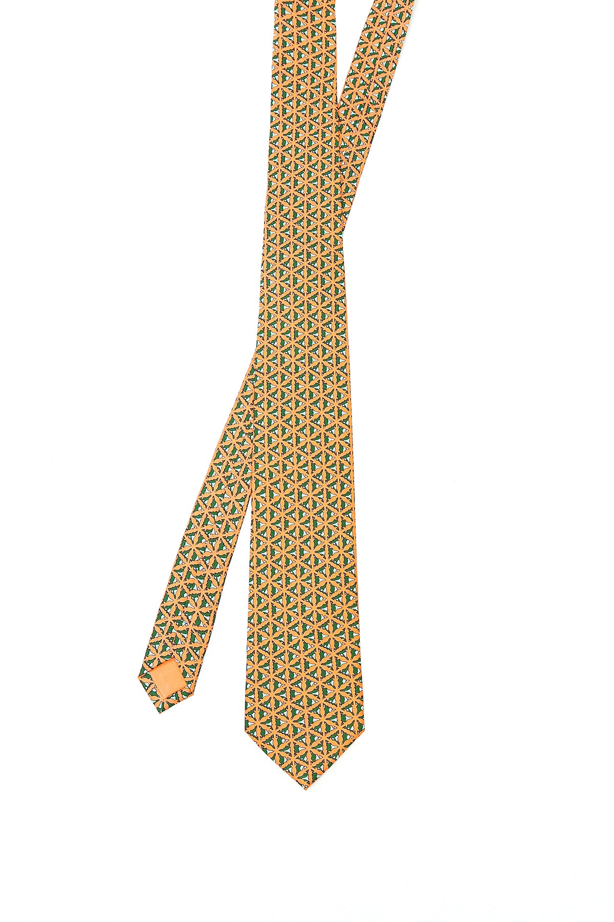 Flower lattice - Orange