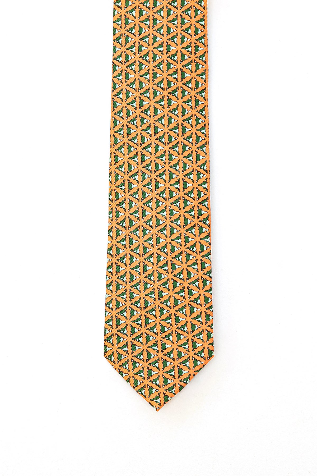 Flower lattice - Orange