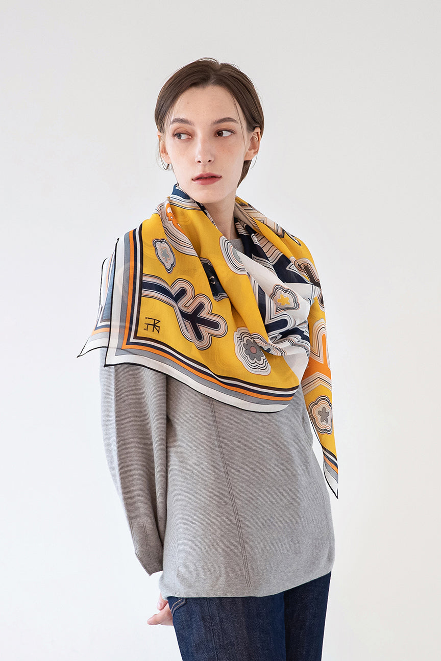 Line Embroidery 110 - Navy