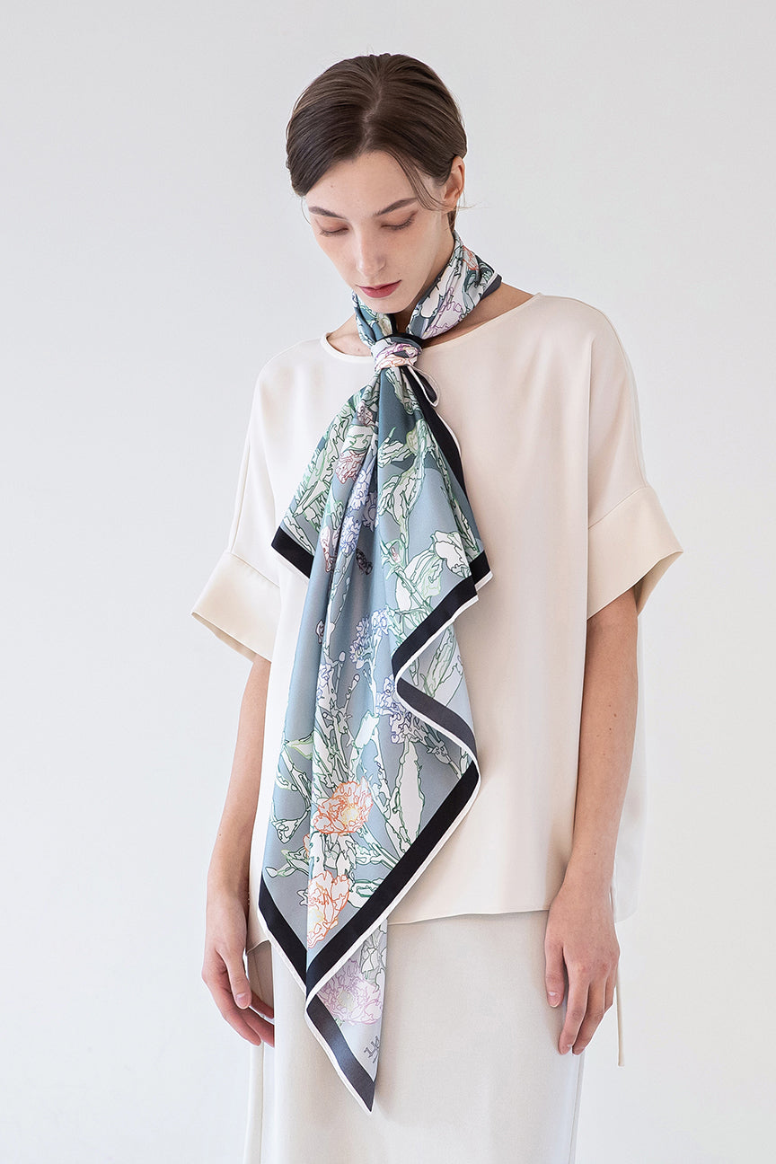 Grass and Insects Painting 90 - Gray