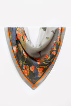 Lotus painting - Gray